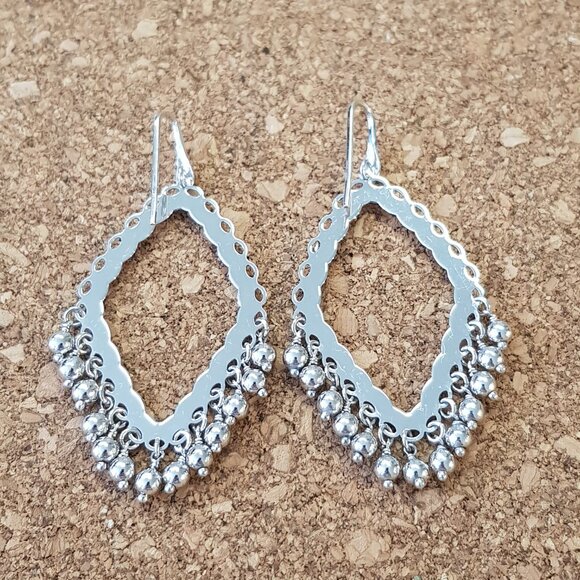 Italian sterling silver earrings - Picture 4 of 5